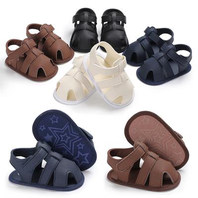 Baby Shoes Summer Style Baby 0-1 Years Old Wrapped Feet Solid Color Sandals Toddler Shoes