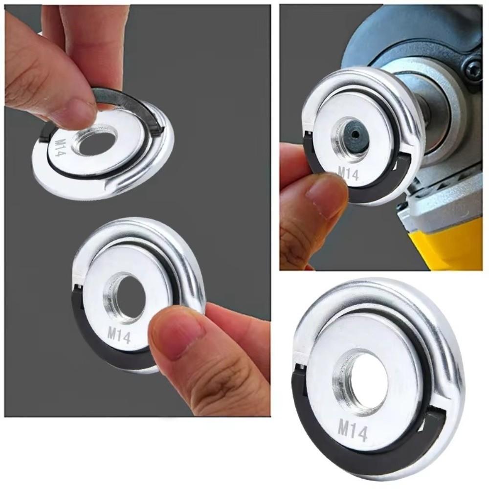 Multifunctional Angle Grinder Locking Plate Portable Tightening Plate Auto-Locking Flange Nut