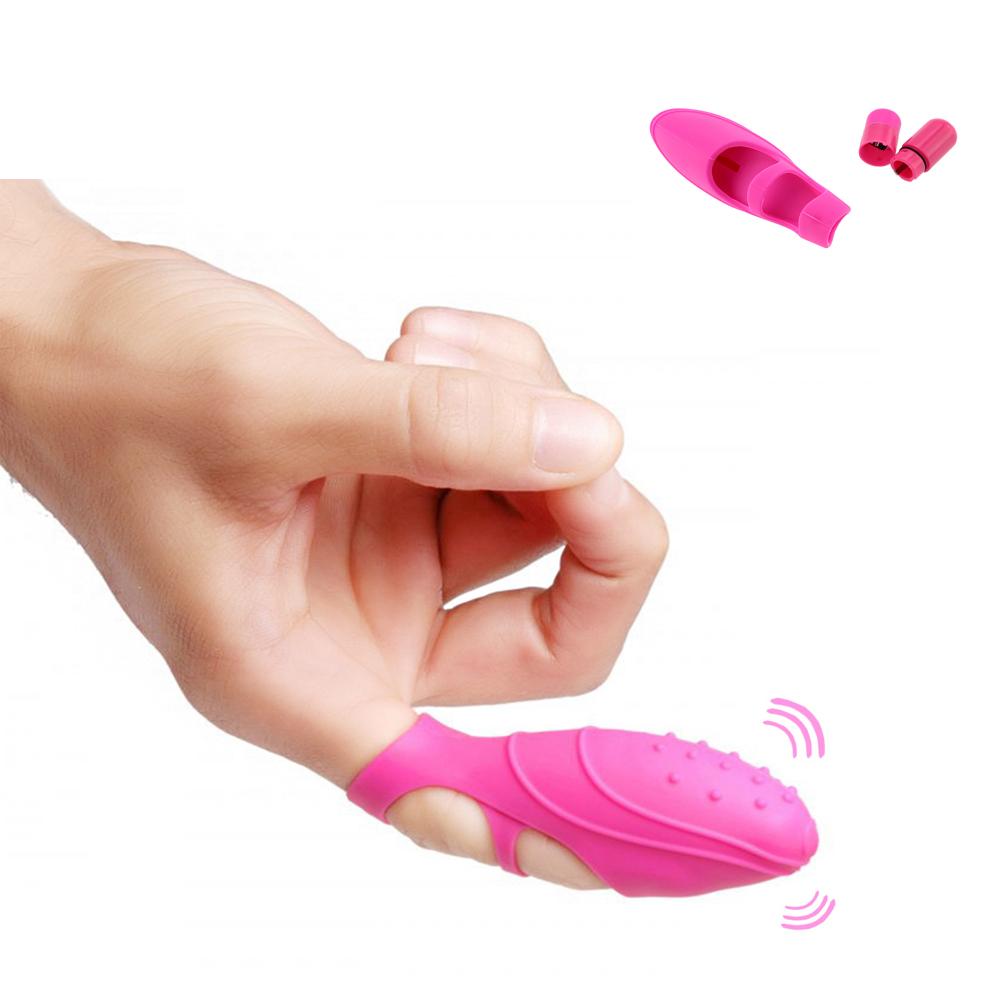 Unisex Mini Finger Vibrator G-punkt Massagegerät Wasserdicht Finger Klitoris Vibrator Tanzen Finger Schuh Klitoris Simulator Sex