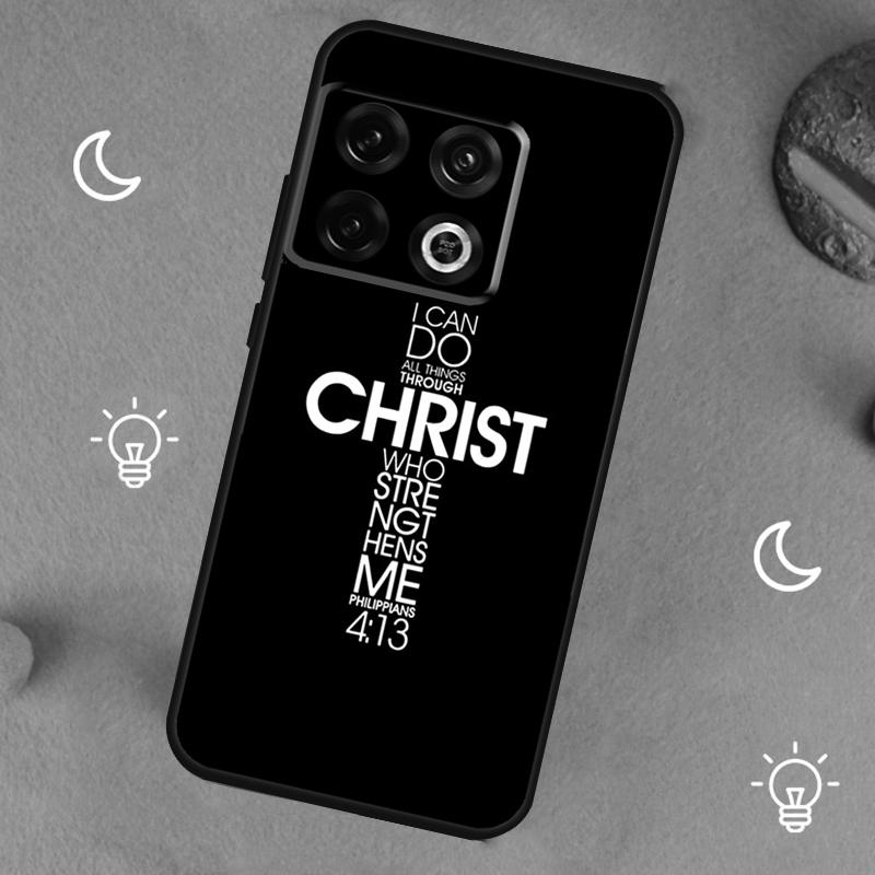 Bible Verse Jesus Christ Christian For OnePlus 13T 13R 12R 10R 10T 8T 11 12 13 15 Case For OnePlus Nord 5 CE 2 3 4 Lite N20 N30