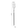 Stainless Steel Tableware Dinner Fork Long Handle Fruit Salad Fork Cake Dessert Fork For Restaurant Home School