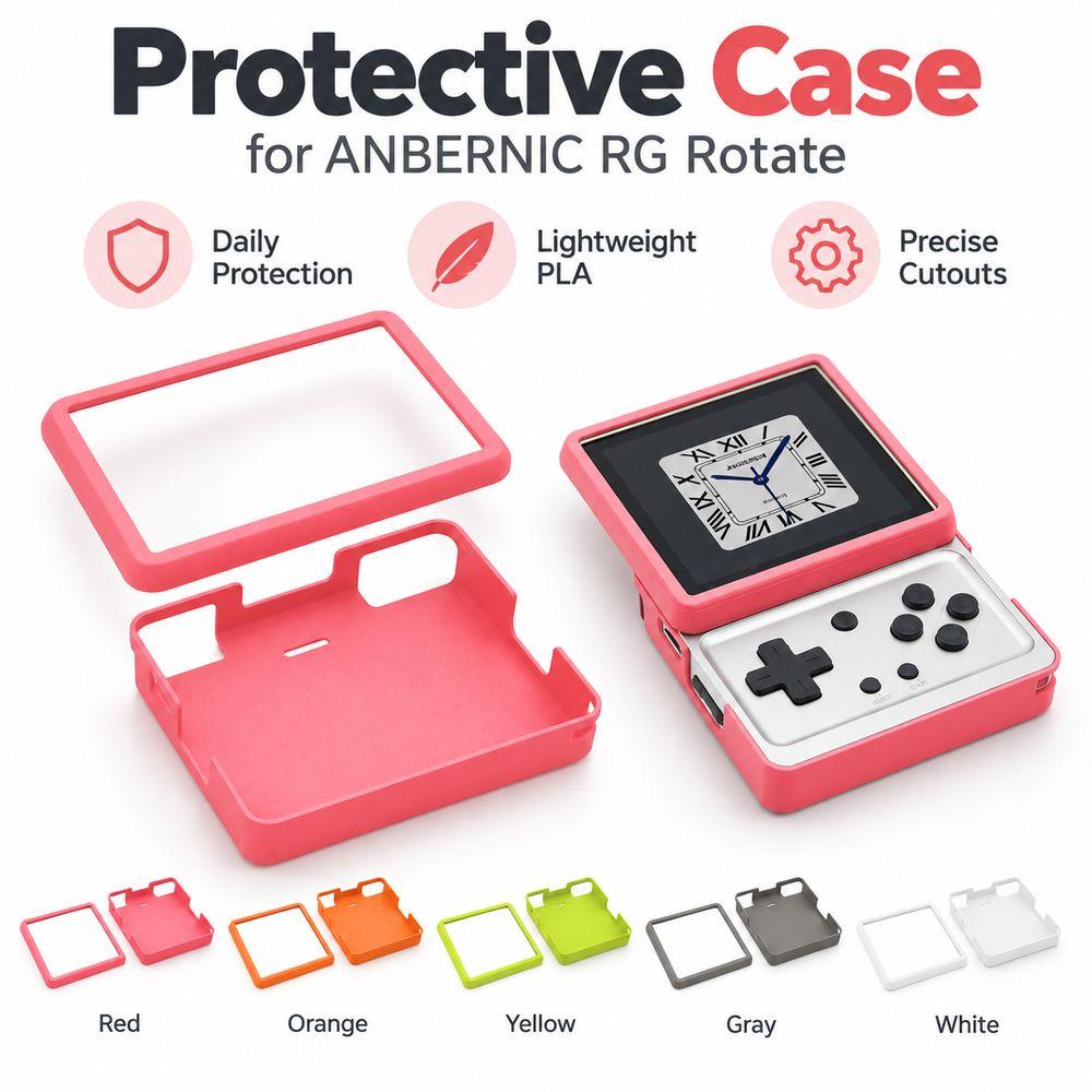 Replacement Game Console Protective Shell for ANBERNIC RG Rotate For Handheld Console