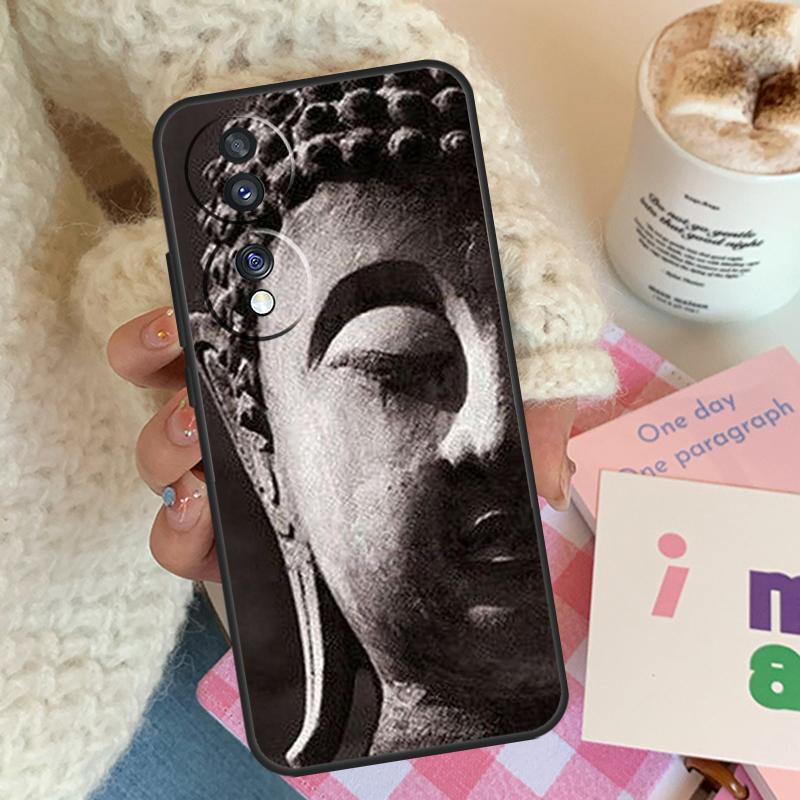 Gautama Buddhism Buddha Case For Honor X8a X9a X7a X6a X9b X6 X7 X8 X9 8X 9X Honor Magic 5 Lite Pro 50 70 90 Cover