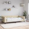 VidaXL Daybed Cream 100x200 Cm Fabric 354170