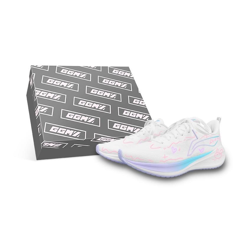 Li Ning Wuyue Амортизирующие износостойкие дышащие низкие повседневные кроссовки для бега унисекс ARST004-3(Team1298-КОРОБКА) 36