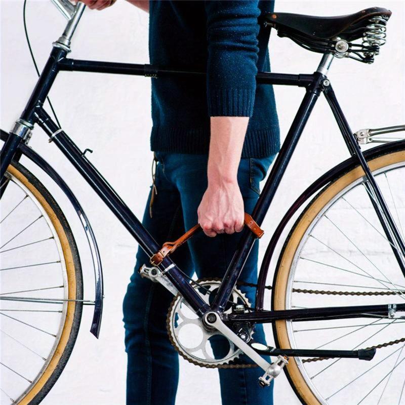 1ks Cyklistické Kolo Jízdní Kolo Popruh pro Přenášení Páska Pás Skládací Kolo Řídítka Páska Vintage Kůže