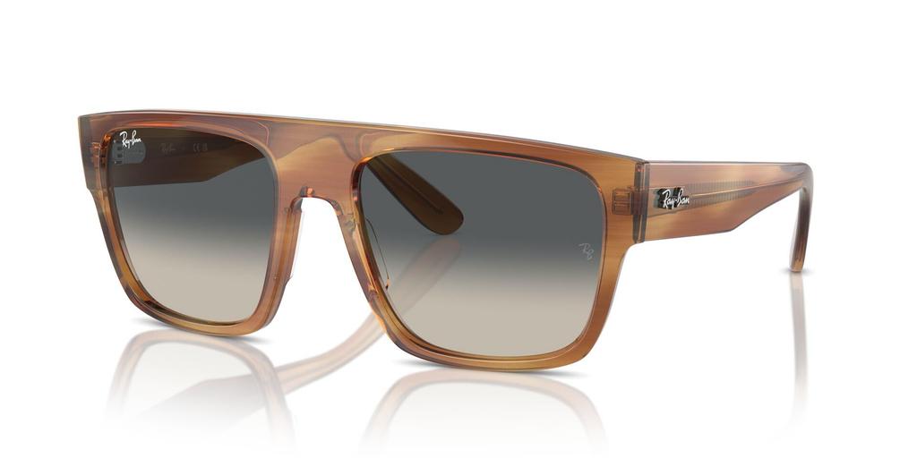Sunglasses RB0360S Drifter Striped Brown 57 Ray-Ban