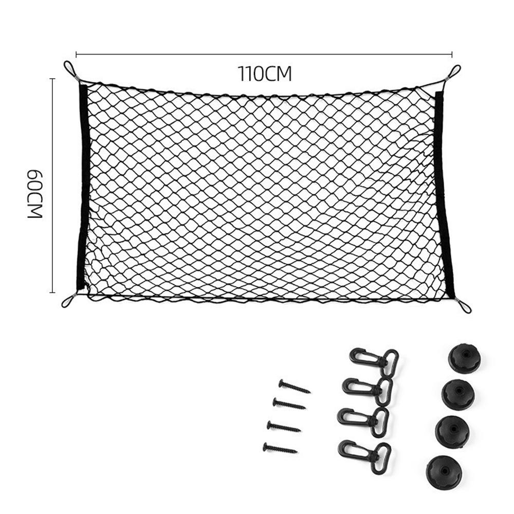 Car Trunk Mesh for Range Rover L405 L322 2003~2024 Luggage Cargo Net Storage Organizer Elastic Pocket Nylon Network Accessories