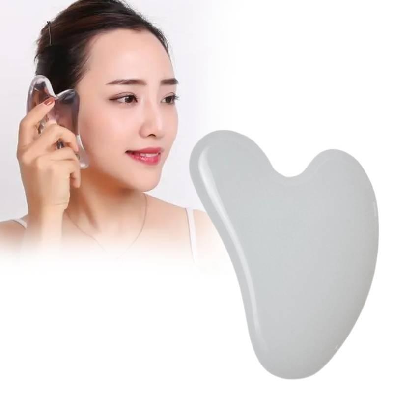 Shape Face Heart Gua Sha Tool Spa Massager Facial Beauty Product Care Health
