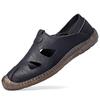 Men's Shoes 2025 Summer New Sandals Men's Casual Hollow Men's Breathable Outer Bag Head Hole Shoes