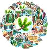 35pcs-100pcs Scenic Nature Stickers Cartoon Scenery Stationery Stickers DIY Stickers For Laptop Luggage Scrapbook Diary
