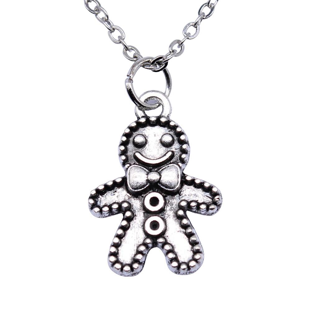 Knot Pendant Necklace Talisman Amulet Celtic Occult Protection Jewelry 40cm Short Chain