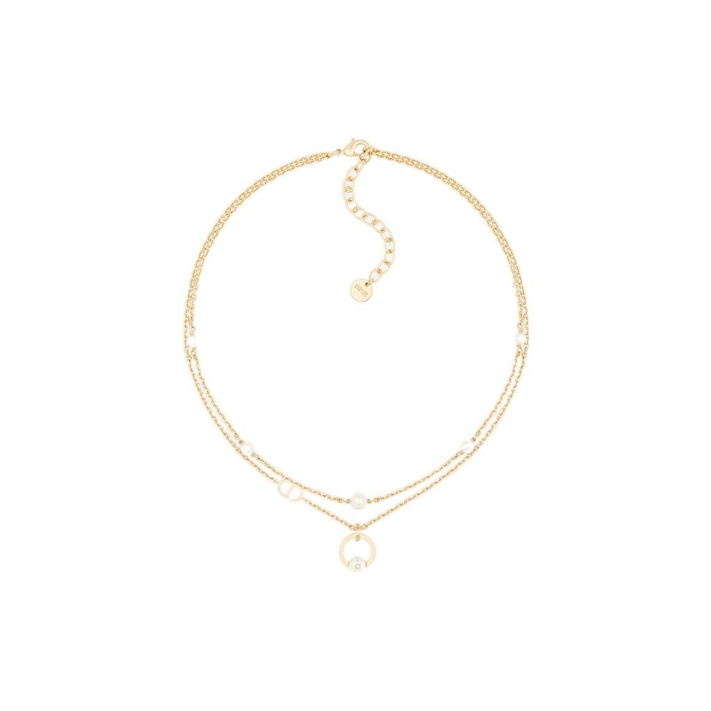 Dior Classic CD Necklace Series Metal Necklaces Women's N1819PTCCY-D03S
