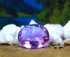 20.80 Carat Martin Luther King Jr. Day Purple Alexandrite Oval Shape Russia Certified Gemstone SN575