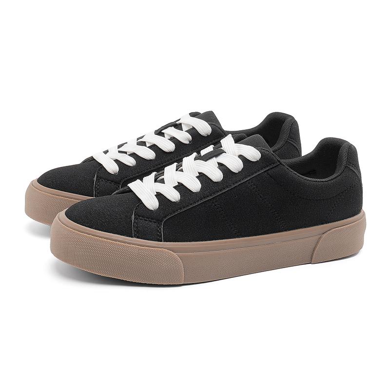 

Мода 2025 Новые мужские модные кроссовки на шнуровке Повседневная обувь для ходьбы Дышащая обувь для бега для мужчин Противоскользящая удобная обувь 44 чёрный