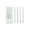 4Pcs Plastic Retractable Gel Pen 0.5MM Fine Point Gel Inks Pen Quick Dry Black Inks for Daily Journaling Note Taking