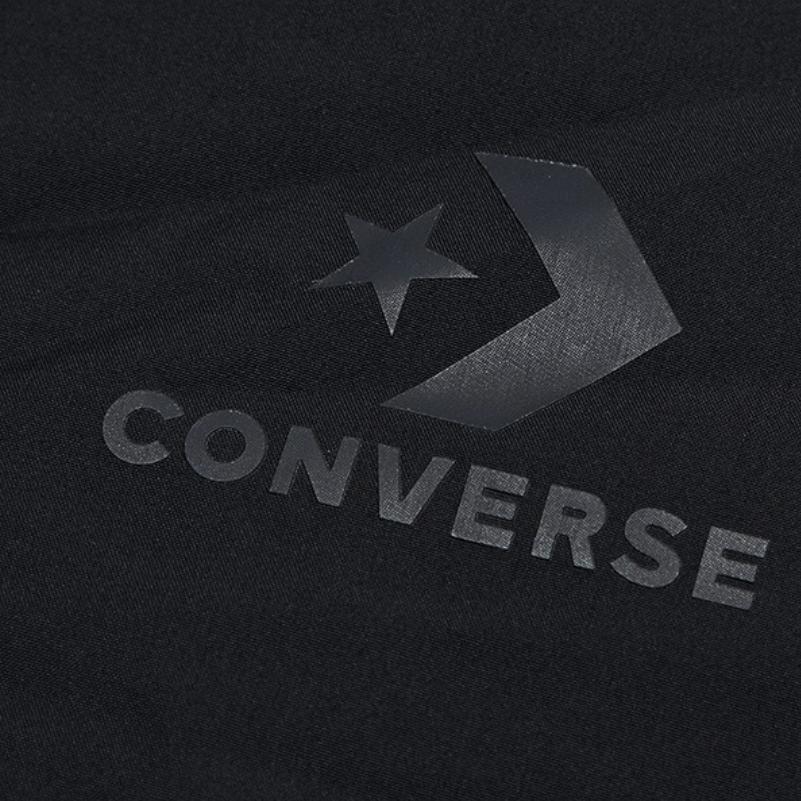 Converse Down Jackets Men's Black Hooded Moderate Other 10019323-A03
