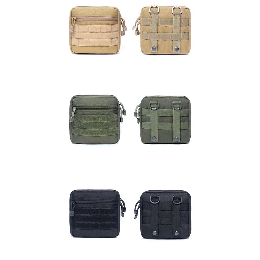 Black Tactical Gear Utility Pocket Tool Bag Organizer Admin Pouch Waterproof New