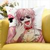 Y-arichin C-lub   Various Sizes Square Pillow Case For Car Home Bedchamber Decor