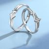 Romance Star Themed Couple Rings Representing Elegant Love Suitable For Anniversaries and Valentines Day Outfits