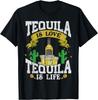 Cinco De Mayo Tequila Funny Quotes Humor Sayings Mexico T-Shirt