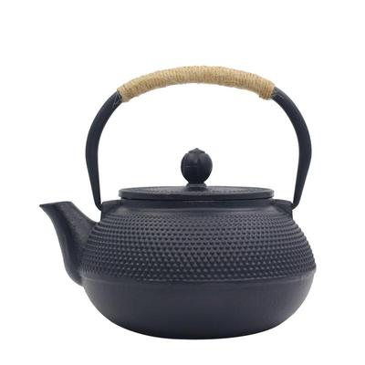 Uncoated Cast Iron Tea Kettle