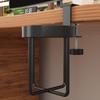 Metal Desktop Mug Rack 2 in 1 Cup Hanging Storage Holder Mug Floating Shelves  Office Accessories