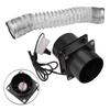Home Kitchen Speed Regulating Duct Exhaust Air Ventilation Fan Sheds Noiseless Home Improvement Indoor Exhaust Accessories