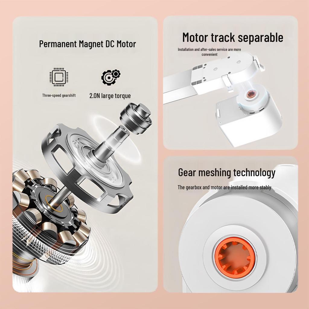 Tuya ZigBee Smart Silent Electric Curtain Motor for Automatic Control