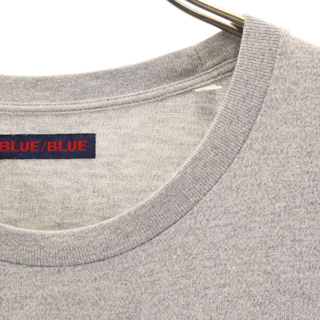 Blue Blue Made In Japan Pin Up Short Sleeve T-shirt 1 Gray Men's Used