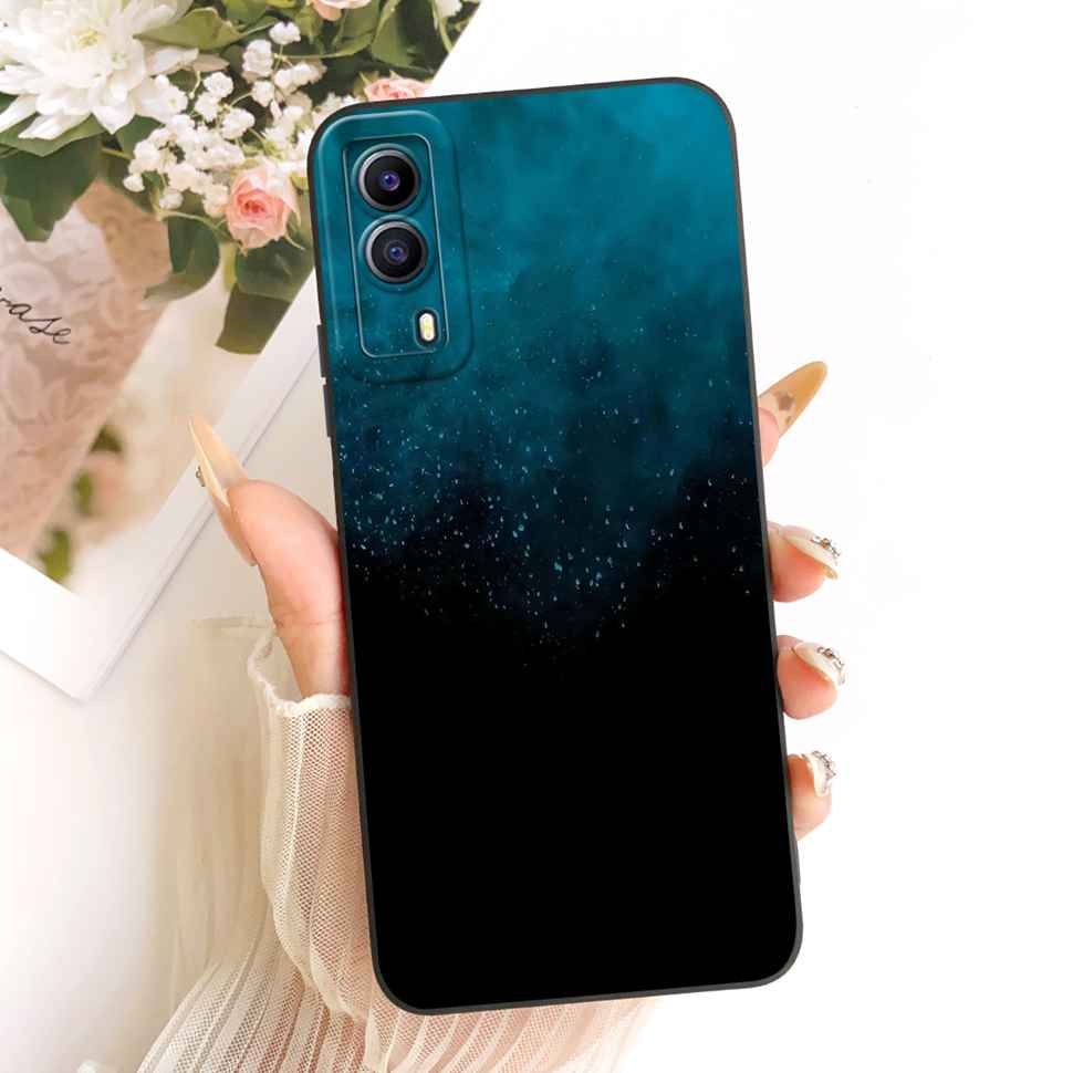 For Vivo Y53s 5G V2111A Case Printed Popular Cartoon Animals Silicone Back Cover For Vivo Y 53S 5G V2058 6.58" Phone Cases Capa