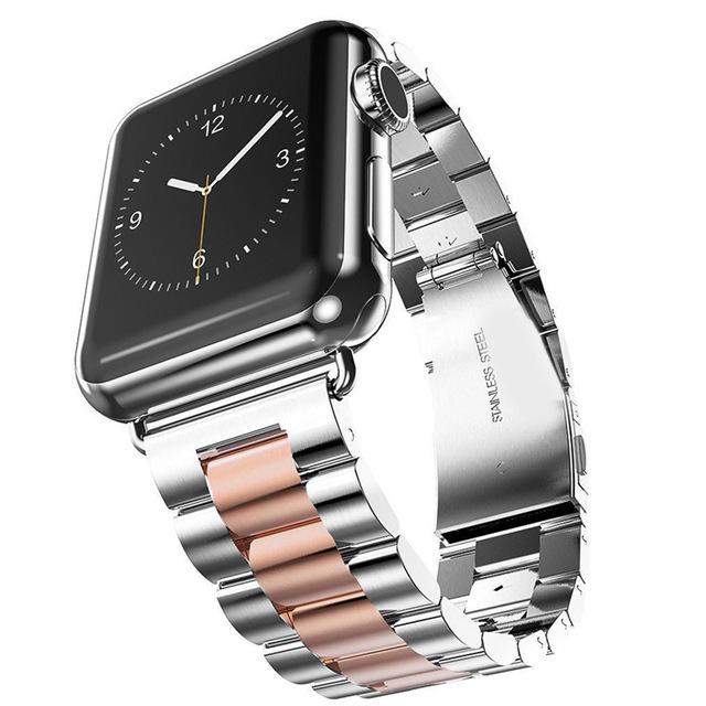 Stainless Steel Strap for Apple Watch Ultra Band 49mm 40mm 44mm 42/38mm 41mm 45mm Bracelet IWatch Series 8 7 SE 6 5 4 WatchBand