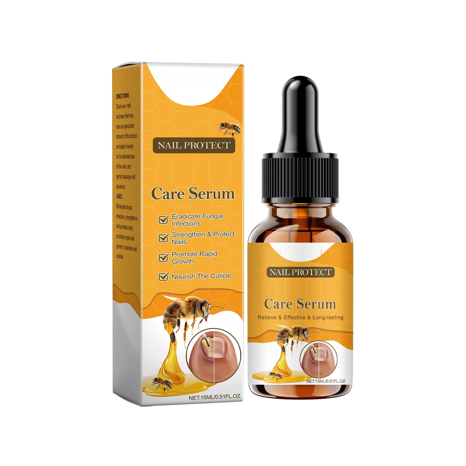 

Сыворотка для ухода за ногтями мягко очищает и питает руки и ноги ежедневно 15 мл One Size