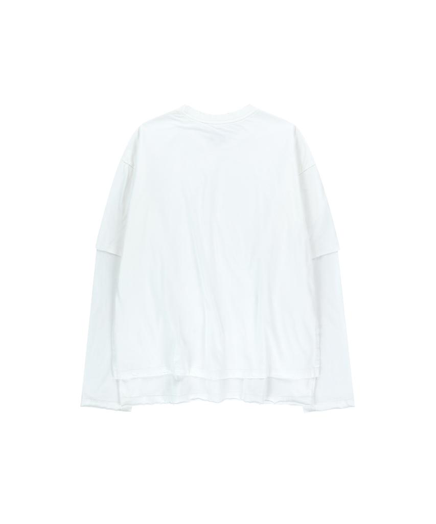 ENDOOR Layered Vintage Long Sleeve (Off White)
