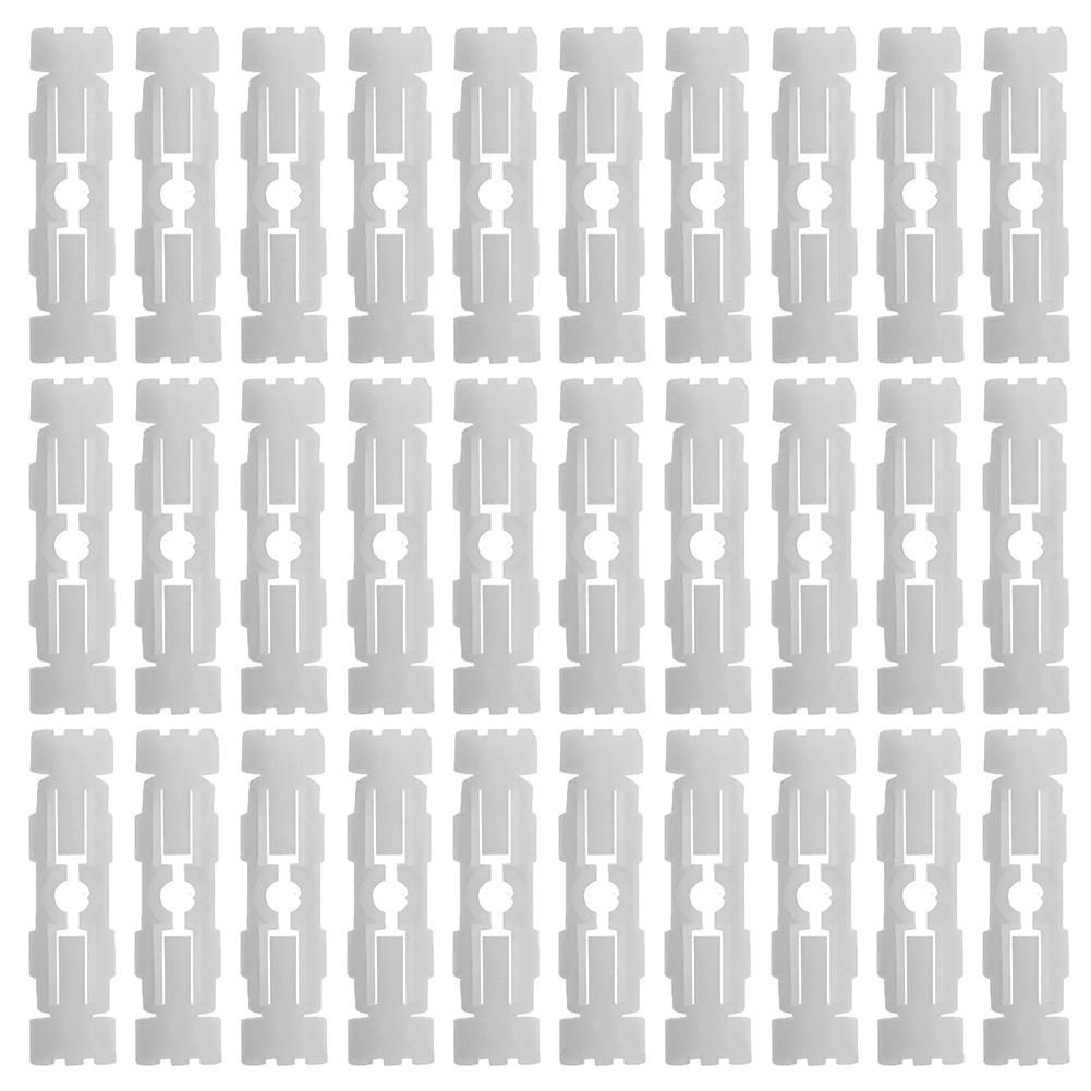 Reliable Car Roof Rail Moulding Clips Retainer Fastener for Passat 191853733A 30Pcs