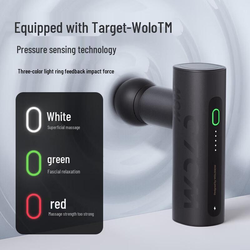 WOLONOW Portable Muscle Massage Gun CN Plug (adapter Included)