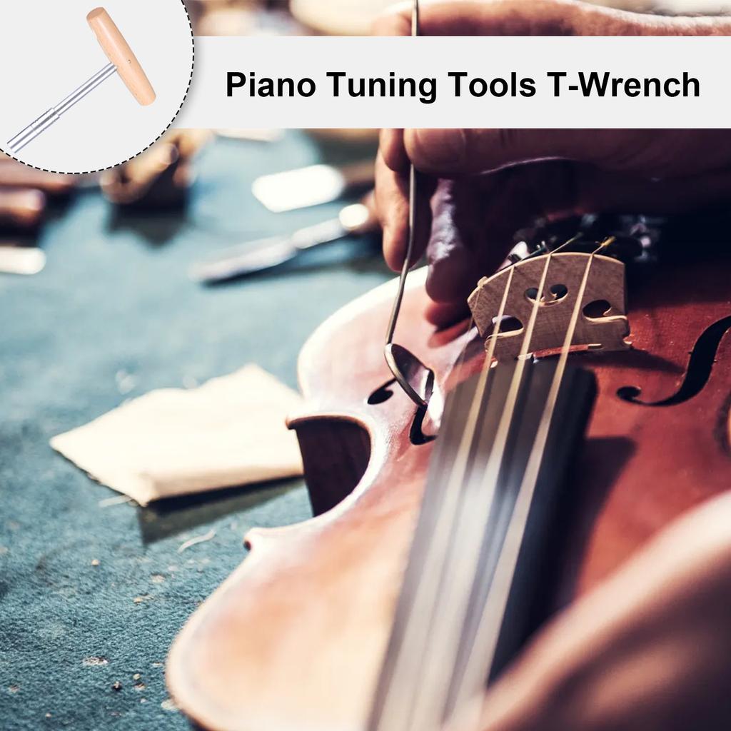 Klucz T do strojenia fortepianu Precyzyjna regulacja naciągu strun Wygodny uchwyt