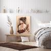 Pittura con Diamanti Fai da Te Ragazza con Papillon Kit Punto Croce Mosaico Pittura con Diamanti Cerchio/Quadrato Completo Decorazione Casa