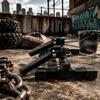 Barbell Training Frame Space-Saving Deadlift Black Metal