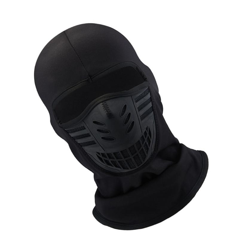 Pendler Sturmhaube Gesichtsmaske für City Ride Punk mit Winddichter Funktion Vollgesichtsabdeckung Warm Atmungsaktiv Kopfbedeckung