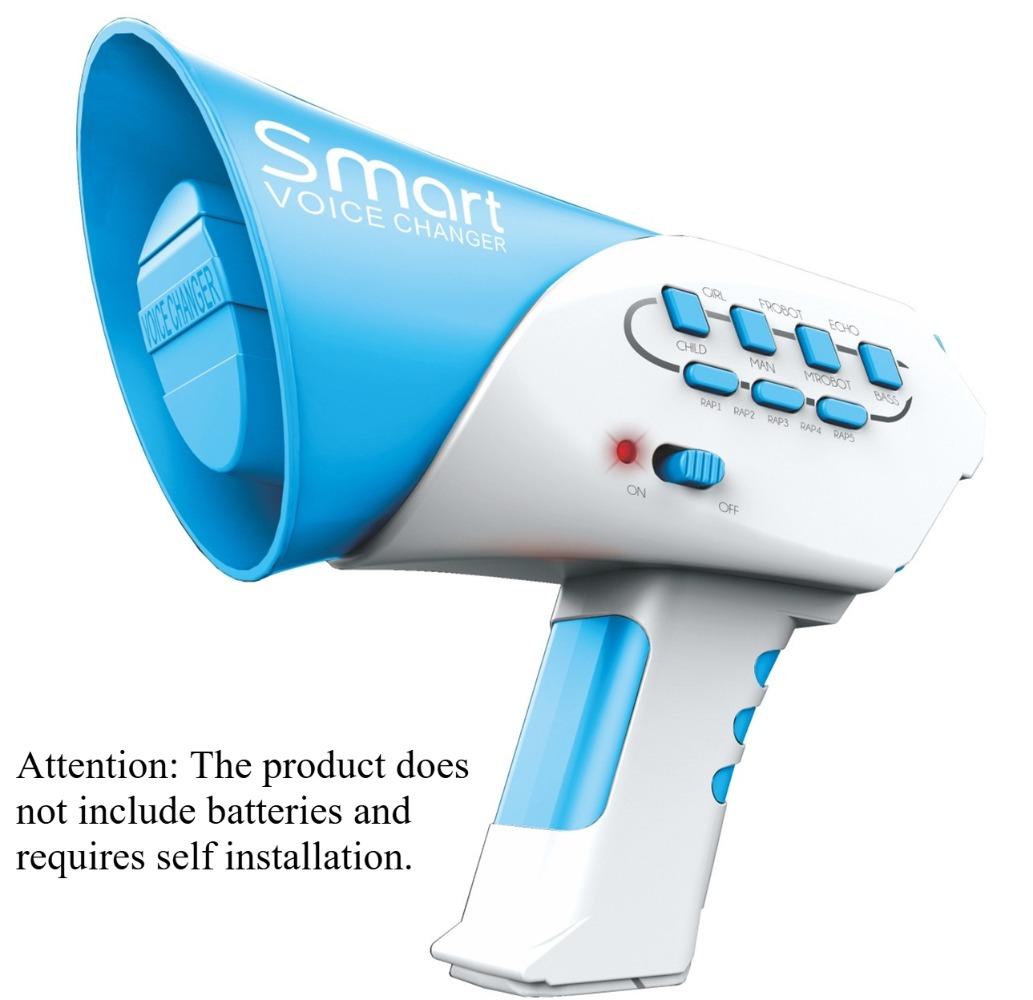 

Мегафон-игрушка для изменения голоса для детей высшего качества - Электрический громкоговоритель для ролевых игр и реквизит для розыгрышей Лучший электронный подарок на рождественскую вечеринку синий