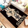 New Orleans Saints (5) Rug Suitable For Living Rooms Bedrooms Computer Rooms Dining Areas And Placement Under Tables And Chairs Also An Ideal Choice F