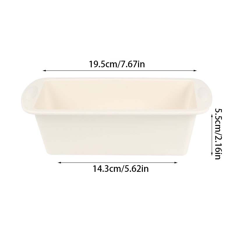 1 pièce Mini Moule en Silicone Toast Rectangle Plat à Gâteau Moule Cheesecake Moule de Cuisson Plateau de Cuisson Pain