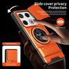 KEYSION Magnetic Phone Case for Infinix GT 20 Pro 5G Slide Camera Protection Upright Kickstand 360° Ring Shockproof Back Cover