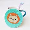 Insulated Pad Heat Resistent Mugs Cover Cartoon Placemats Cup Mat Place Mats Silicone Coaster