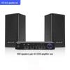 QIASHENG 6,5-Zoll-Lautsprechersystem mit Verstärker CN-Stecker (Adapter enthalten) (CN-Version)