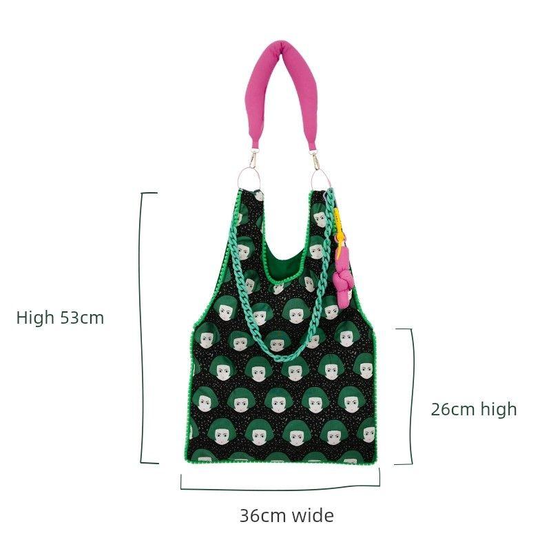 

Original Y2g Niche Style Chain Sexy Double-Sided Shoulder Bag Including pendant chain