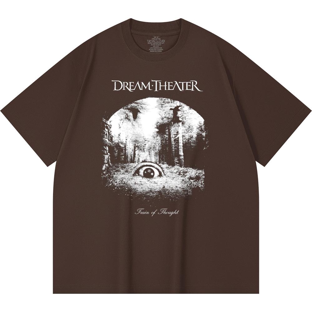 230 Gsm 100% Cotton Heavy Metal T-Shirt  Rock Band Popular Music Print Unisex Heavy Cotton T Shirt