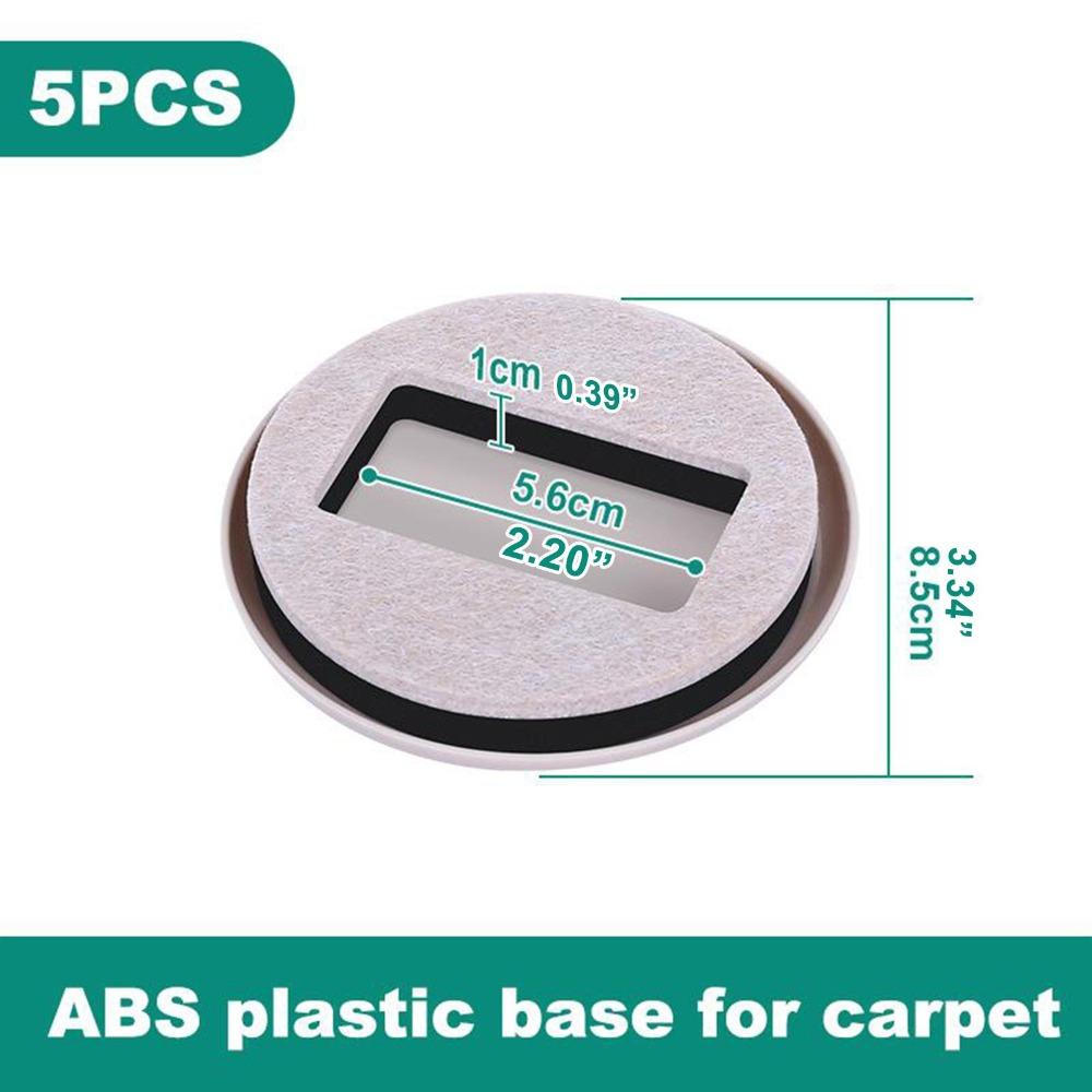 Anti Vibration Pad Wheel Fixing Pad Furniture Caster Cup Chair Wheel Stopper Chair Roller Feet Mat