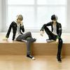 Presentes Brinquedo Anime WIND BREAKER Sakura Haruka Figura Kaji Ren Figura Stopper de Macarrão Modelo Sentado Brinquedo Boneca Figura de Ação